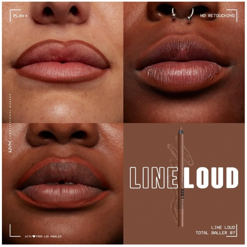 ❗️6/$25❗️Nyx Line Loud Vegan Longwear Lip Liner Total Baller